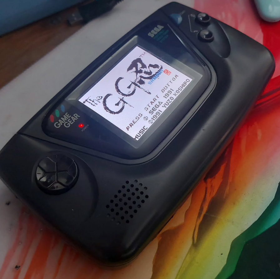 Réparation d'une Game Gear